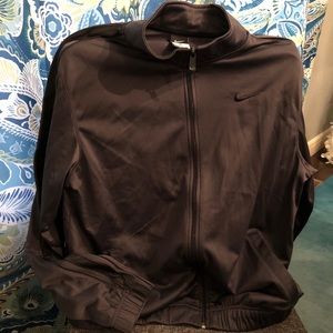 Nike full zip track jacket - dark gray